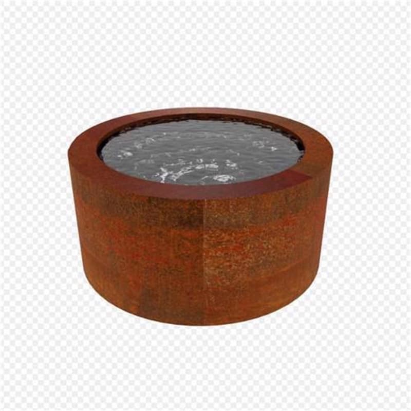 Customized Small Corten Water Fountain Design